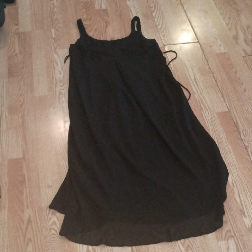 Black, Sparkly Sleeveless, Long Formal Dress